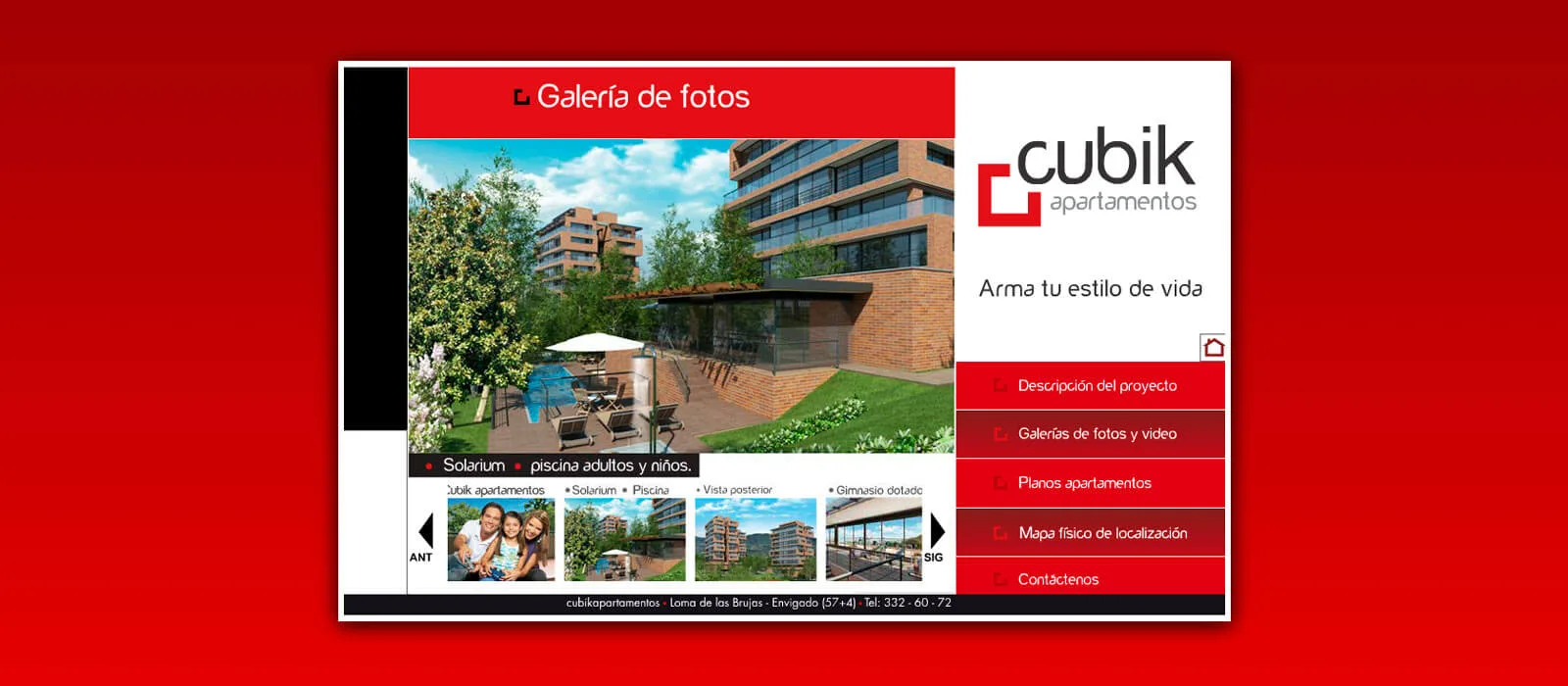 CubiK Apartamentos Web