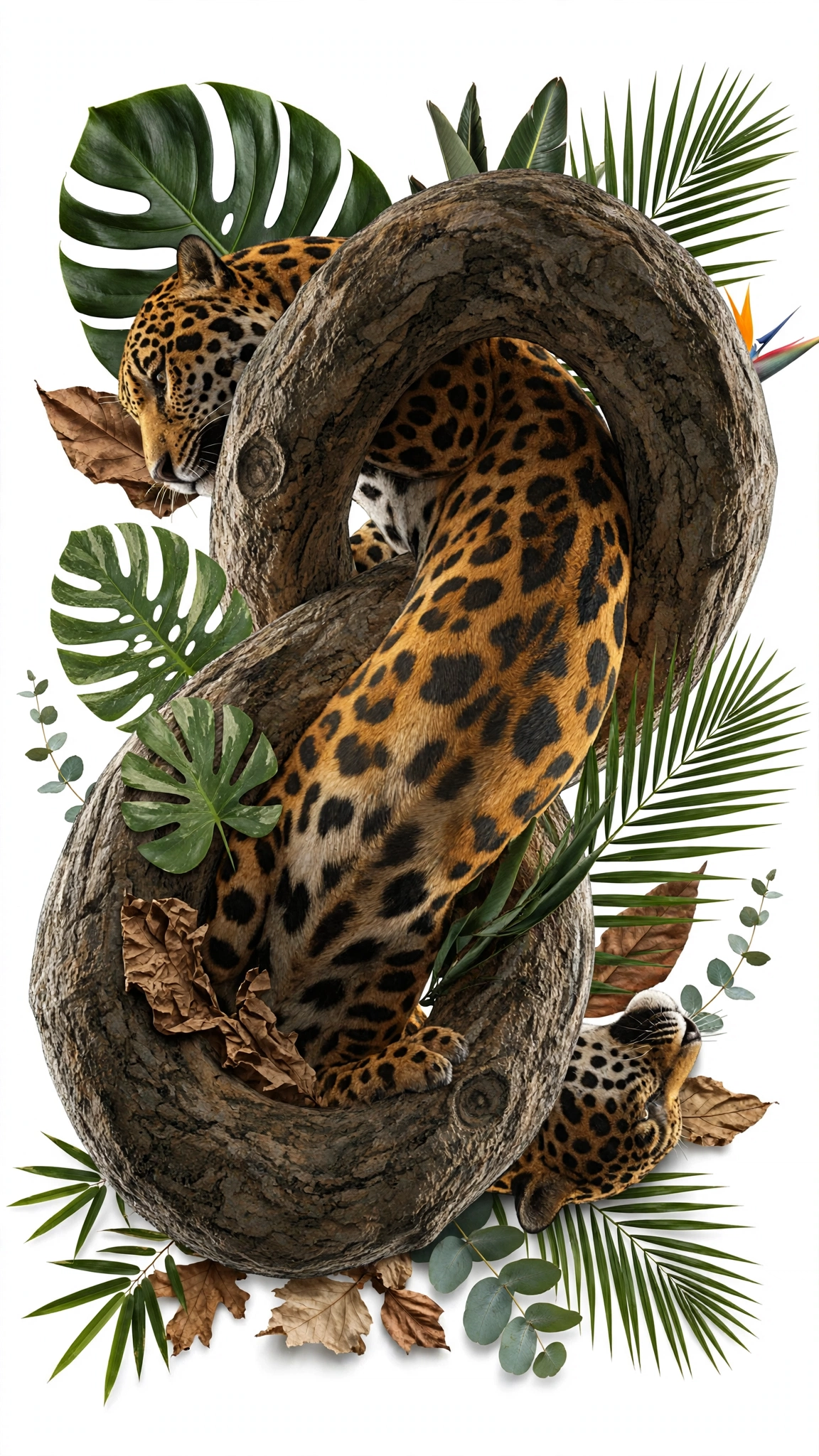 Jaguar en un entorno natural, del servicio de marketing digital