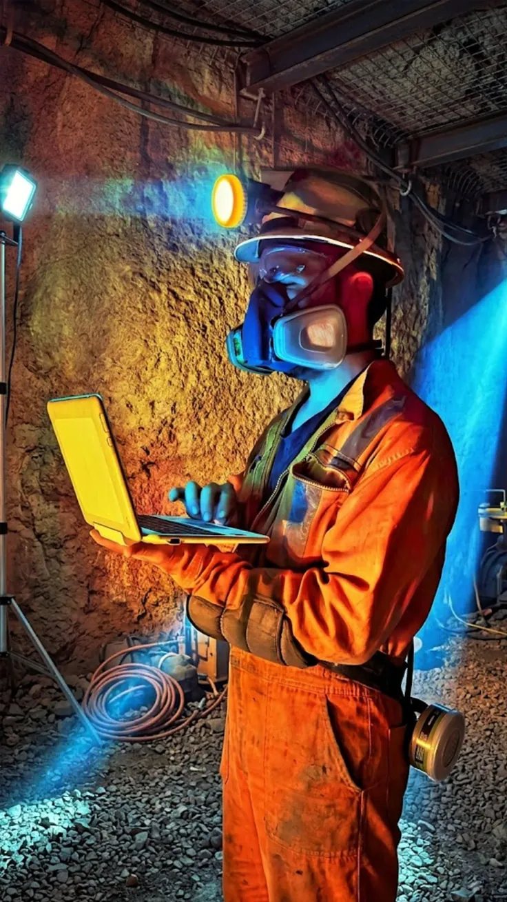 Energía y Minería de oro